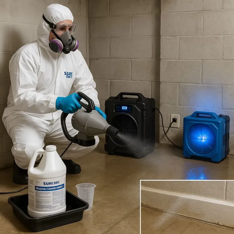 Sanitization and Odor Removal process in Lemoore, CA