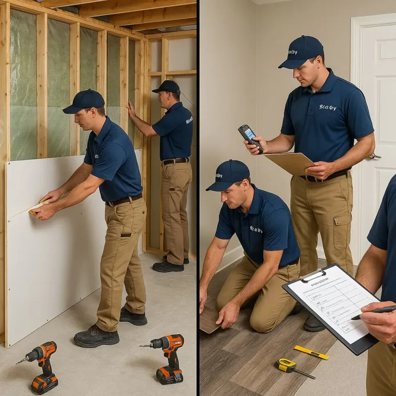Repairs and Reconstruction process in Lemoore, CA