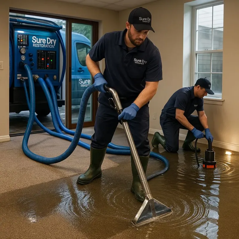Water Extraction and Removal process in Lemoore, CA